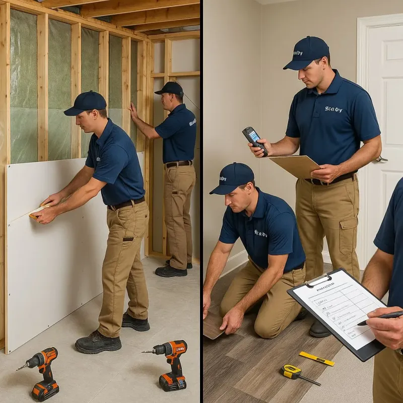 Repairs and Reconstruction process in Schall Circle, FL