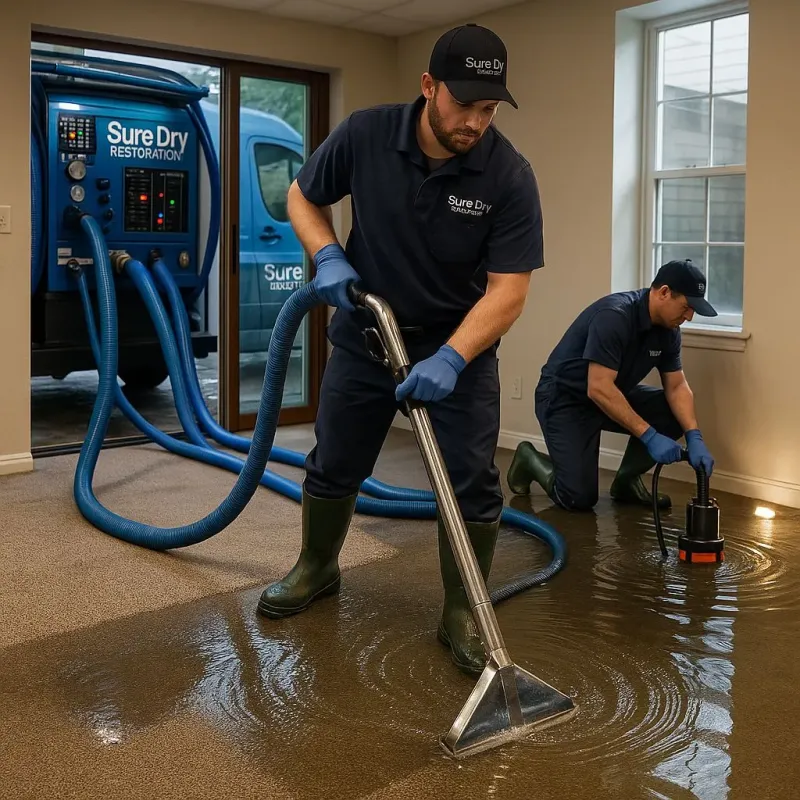 Water Extraction and Removal process in Schall Circle, FL